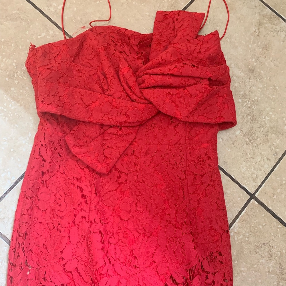 Beautiful red dress